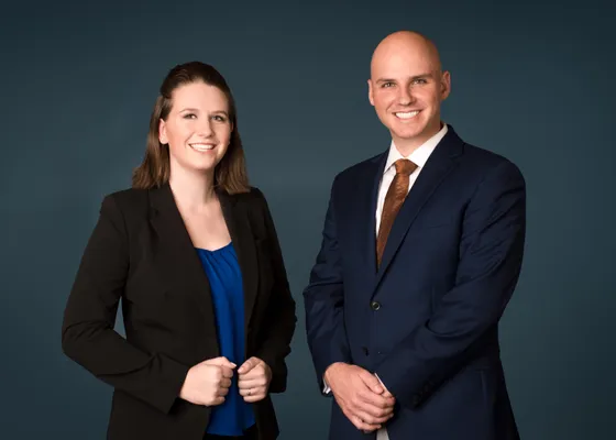 Dr. Elizabeth Diamond and Dr. Devin Anderson